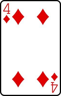 Four of diamonds