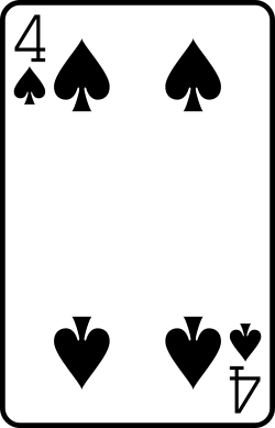 Four of spades