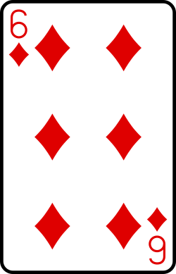 Six of diamonds