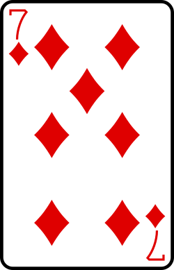 Seven of diamonds