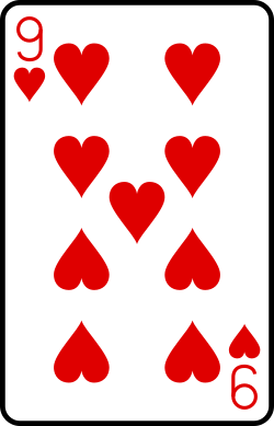Nine of hearts