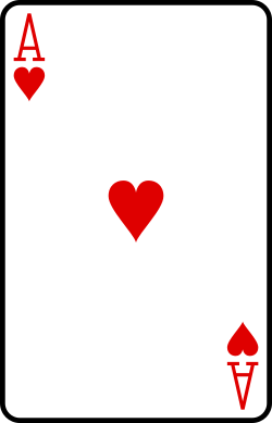 Ace of hearts