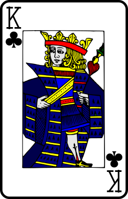 King of clubs